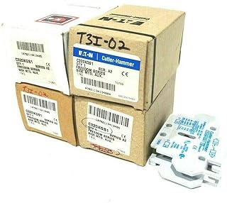 CUTLER HAMMER C320KGS1 1NO, Screw TERMINALS, 600VAC, 6AMP, Side Mount, Auxiliary Contact, Single Pole