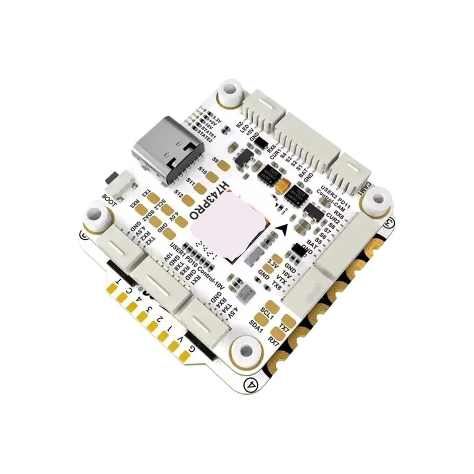 Compatibile con Drone 30x30 Flight Controller Stack 32Bit con 55A 4in1 ESC Plug & Play, Sistema di volo for O4(G55M 55A AM32 ESC)