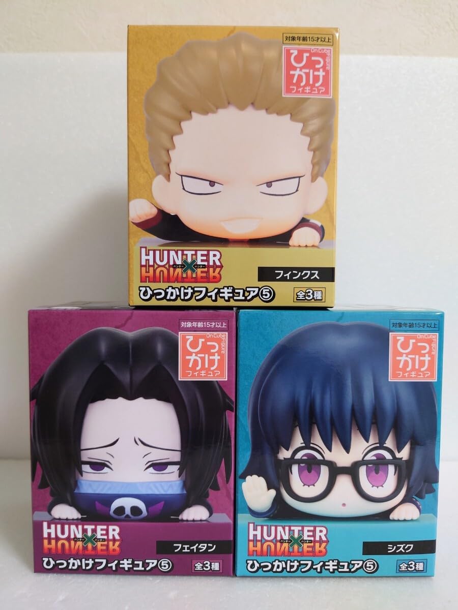 HUNTER×HUNTER　ひっかけフィギュア　フェイタン　シズク　フィンクス Amazon | HUNTER × HUNTER ひっかけフィギュア⑤ フィンクス
