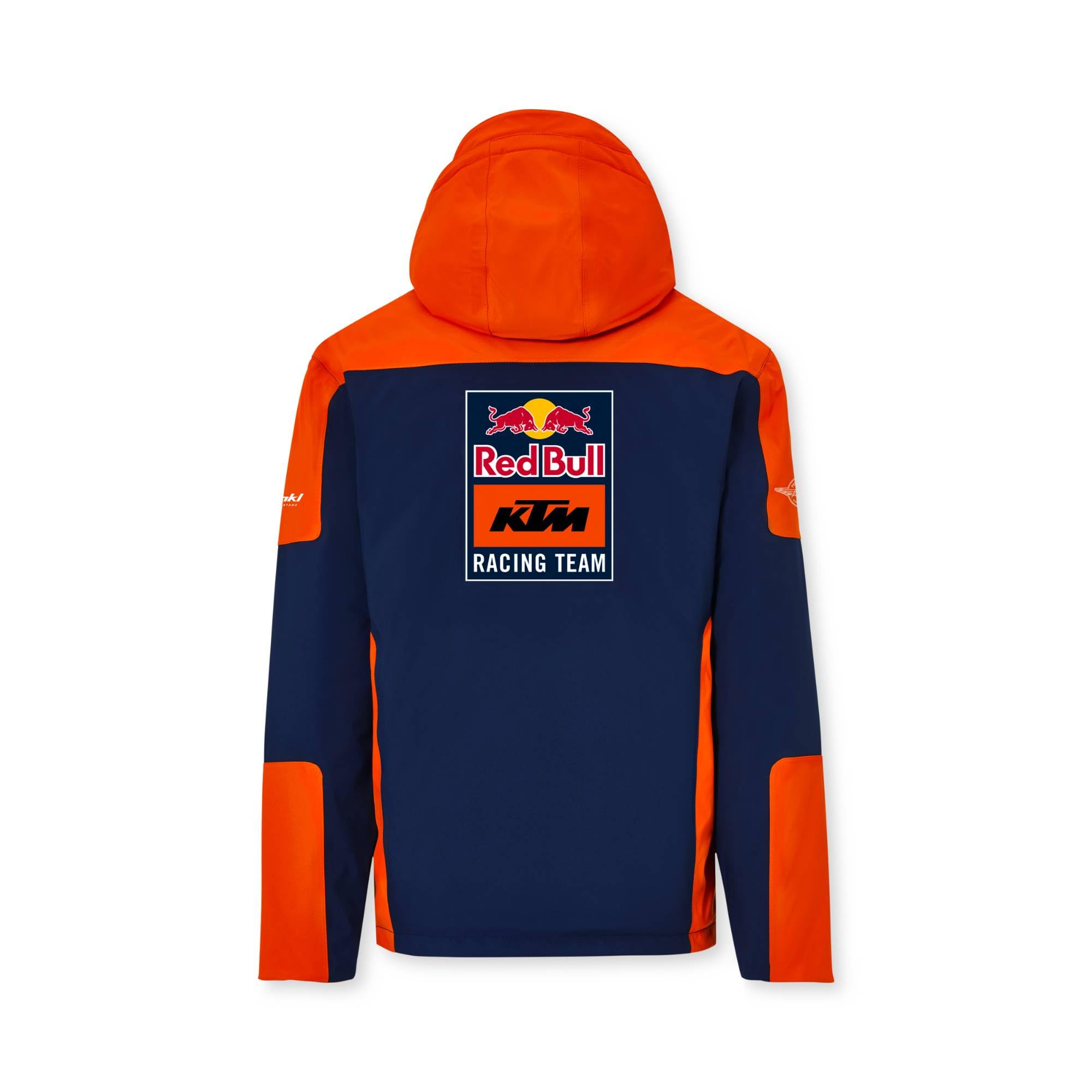 Red Bull - KTM Replica Team Veste d'Hiver - Merchandising Officiel, Logos de l'Équipe de Course, Imprimé Dynamique, Isolation Haute Performance - Homme - S - Bleu/Orange