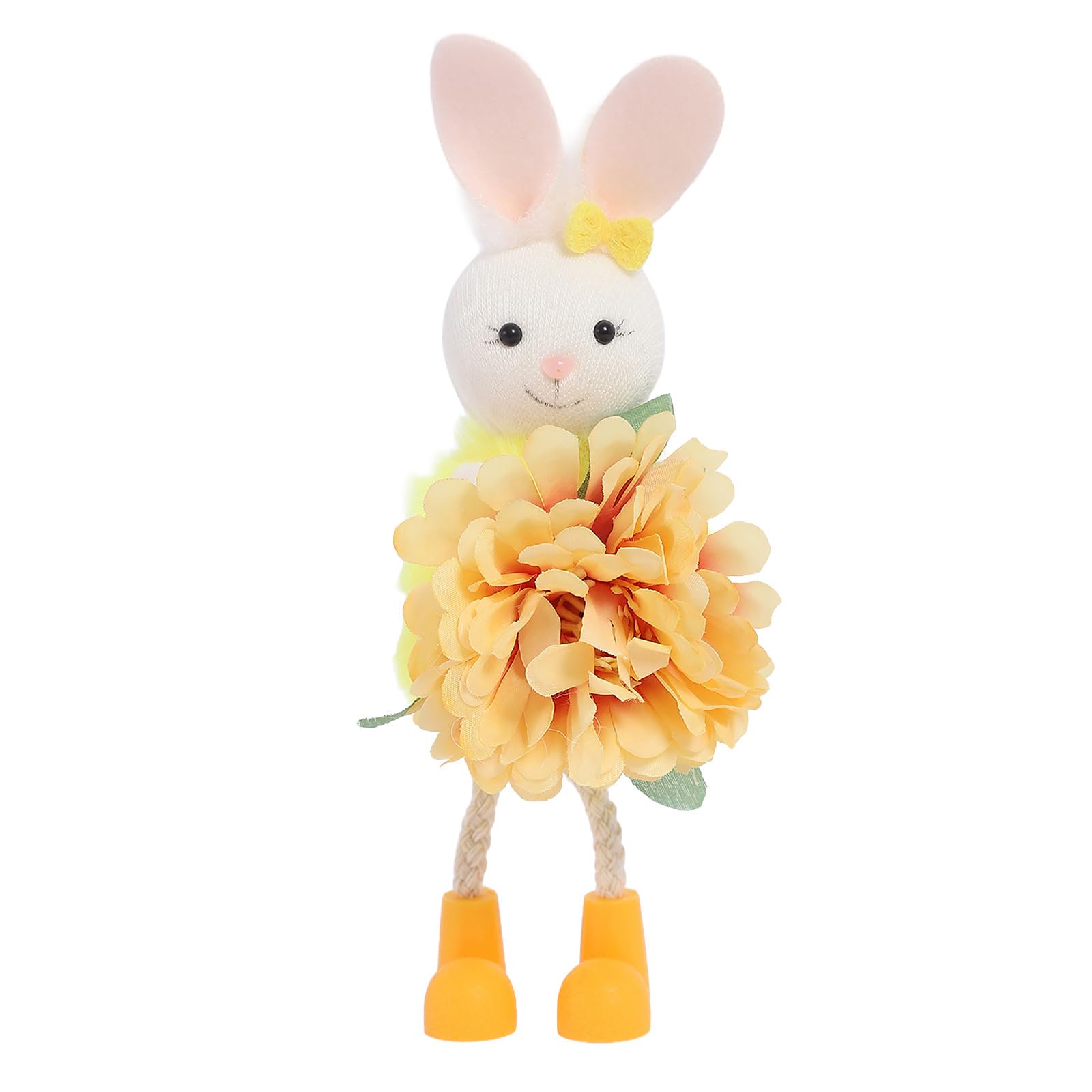 Buxuaaaa 3D Easter Rabbits Angelic Hanging Ornament for Spring Home Decor Rabbits Ornament