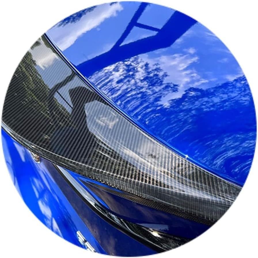 For C63 AMG Car Front Bumper Splitter Lip Diffuser Spoiler Body Kit，Compatible for Mercedes Benz C63 AMG 2014-2023 Car Accessories(Real Carbon Fiber)