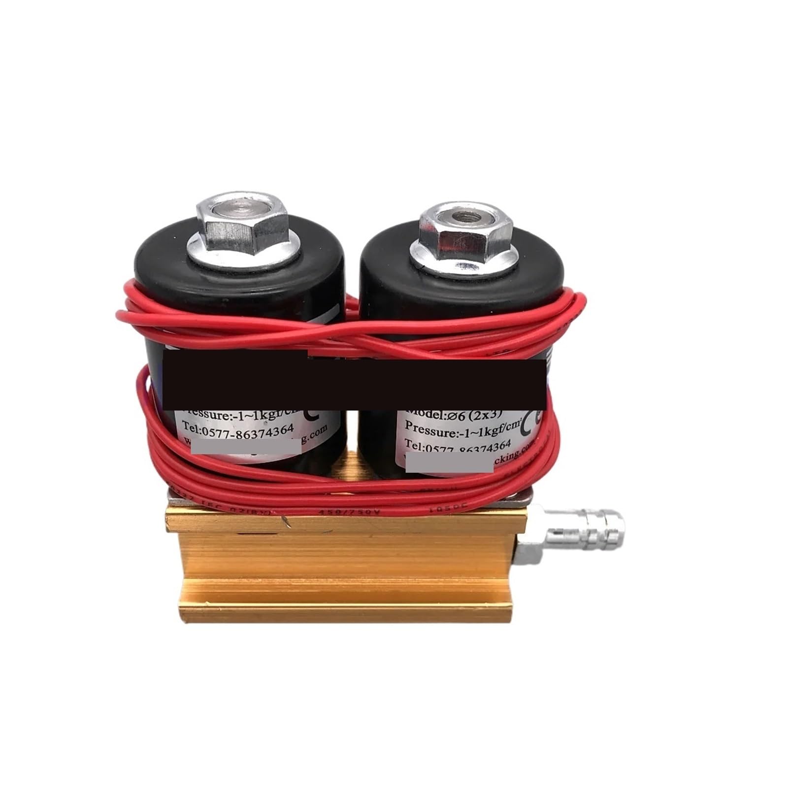 BACYDLPL Solenoid valve combination ￠6(2X2) and 6(2X3) 220V 24V(2X2 and 2X3 AC220V)