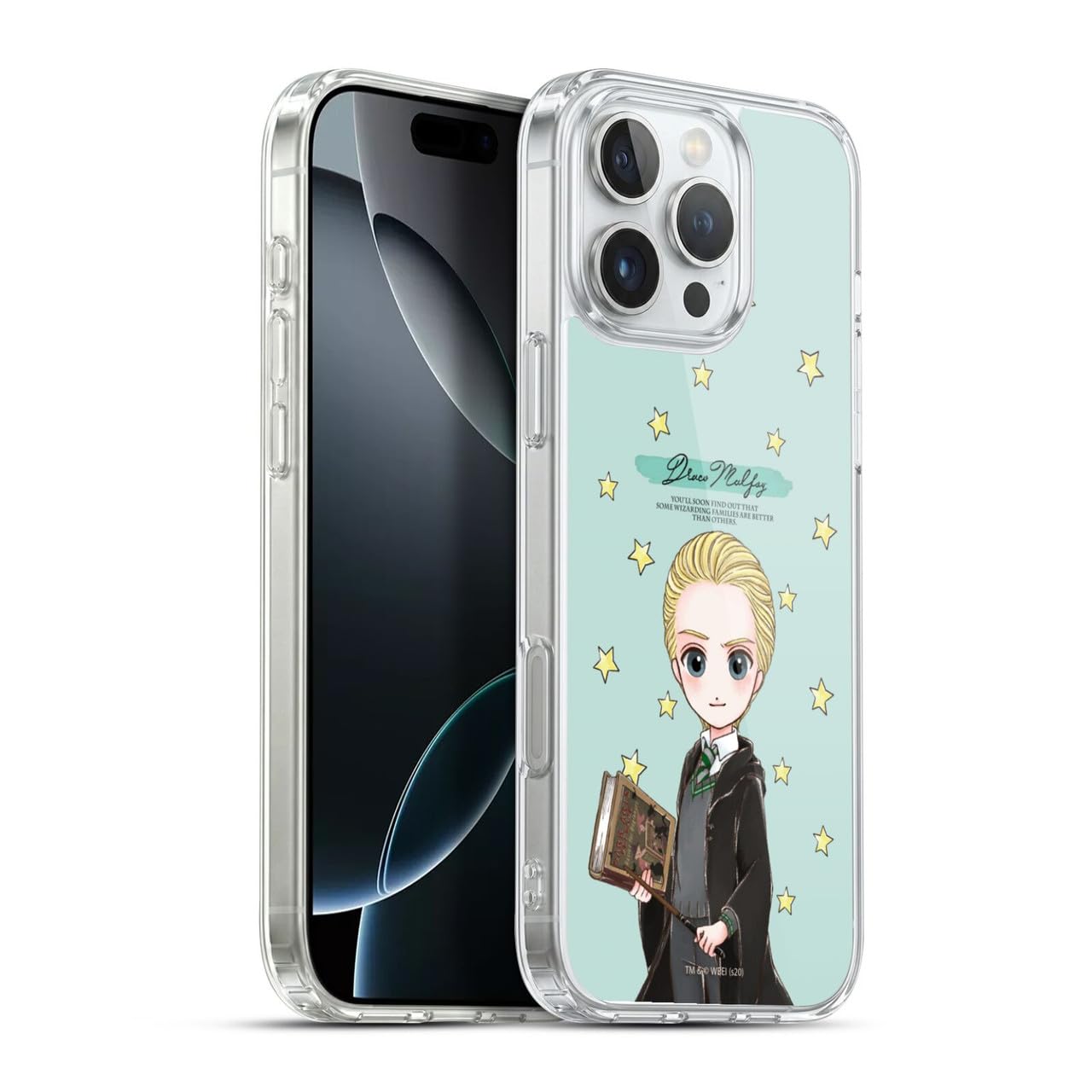 Head Case Designs Licenciado Oficialmente Harry Potter Patrón Luna Reliquias de la Muerte XXXVII Caso Funda de Gel Suave Compatible con Apple iPhone 12 / iPhone 12 Pro — view 103