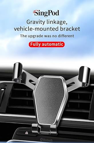 Miniatura 2 de Soporte de teléfono para automóvil, soporte de teléfono para parabrisas de automóvil, ventilación de aire, universal, manos libres, soporte para