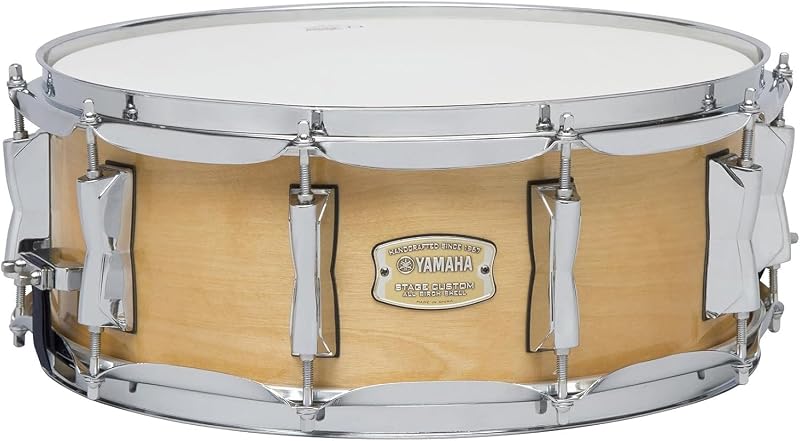 Yamaha Stage Custom Birch 14x5.5 Snare Drum, Natural Wood