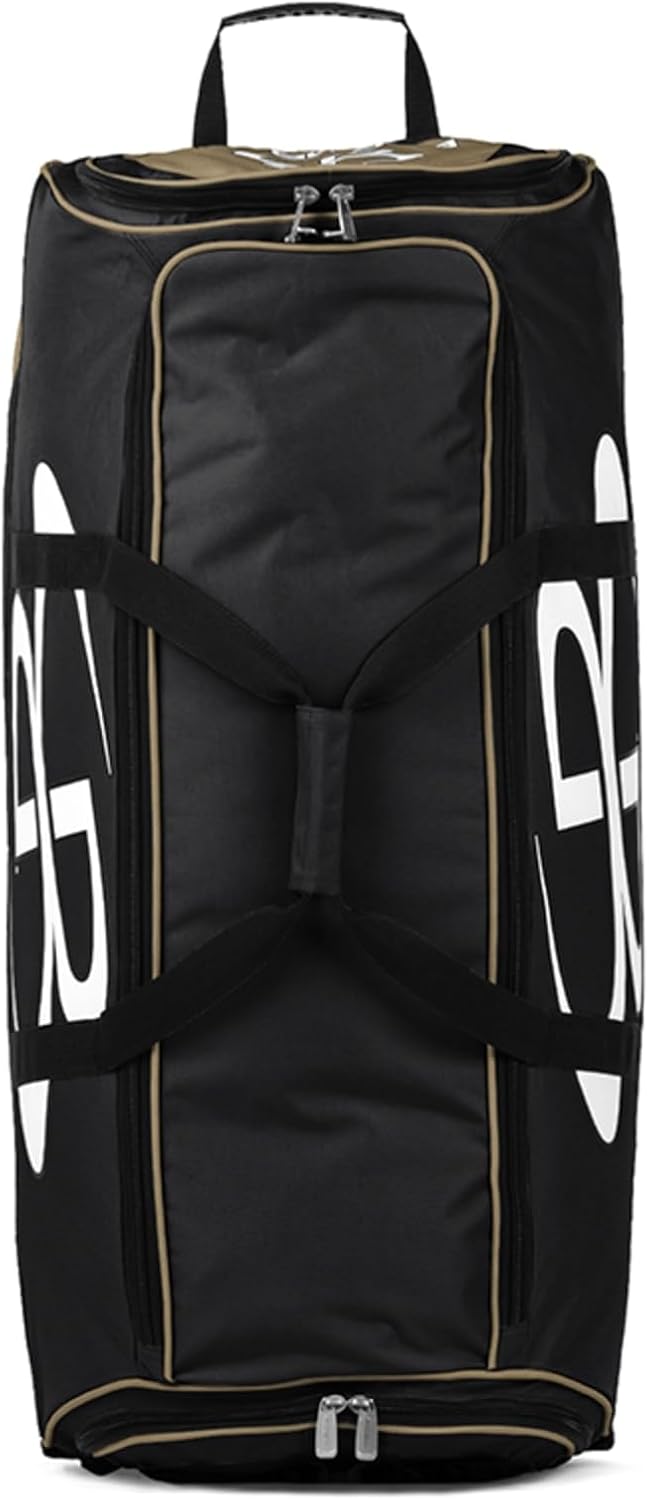 Boombah Brute Rolling Bat Bag - 35" x 15" x 12-1/2" - Multiple Color Options - Holds 4 Bats and Room for Gear - Wheeled Bag