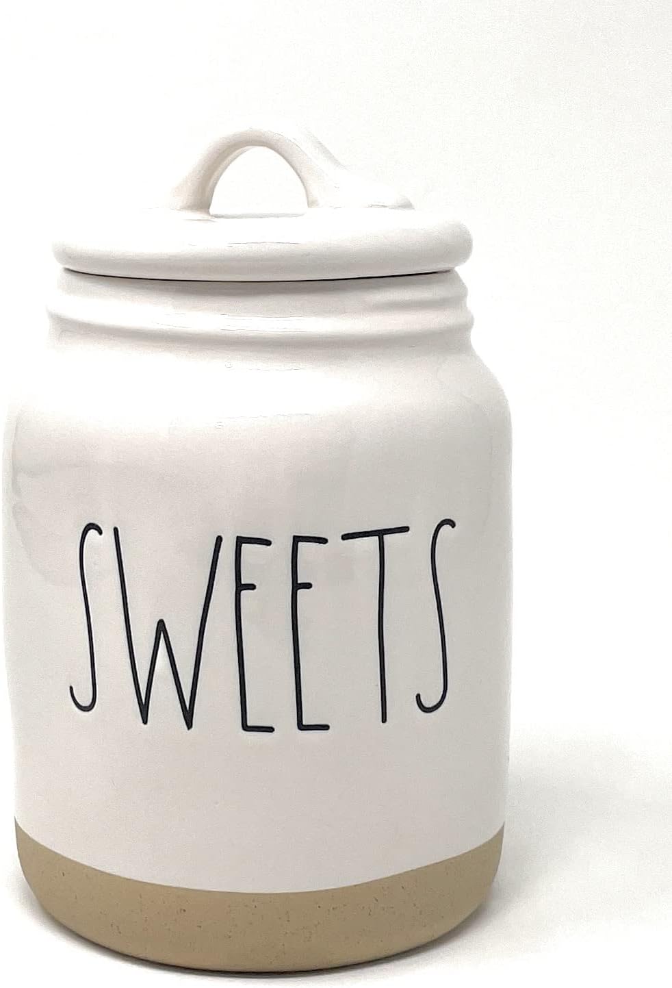 Rae Dunn SWEETS Baby Canister Ceramic 6.5" / 4"