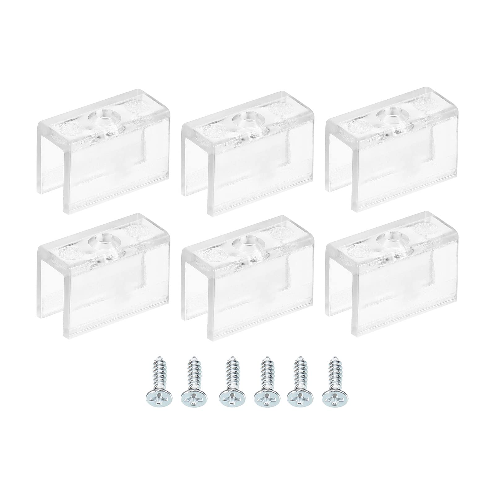 MECCANIXITY Rope Light Mounting Clips, 50 Pack Wall Channel Mounting Holder Accessories for 11.9mm to 12.4mm Waterproof LED Strip, Translucent — Amazon image 13