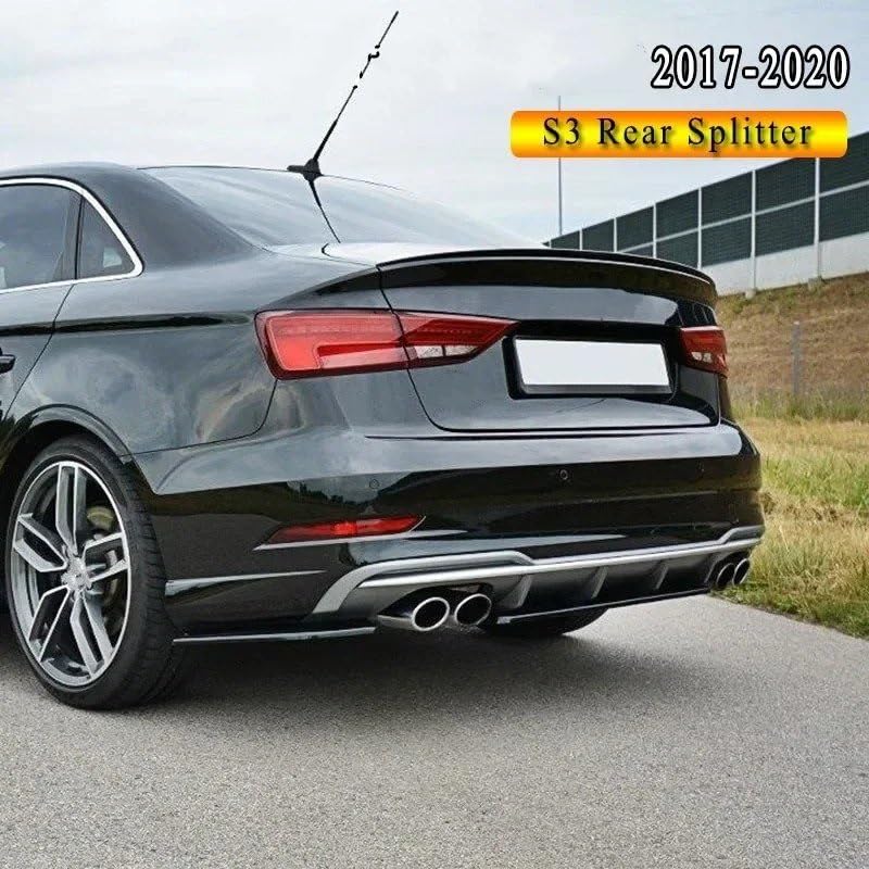 Diffuseur Pare-Chocs Arrière S3 8V Berline Style Routier Moderne 2017 - 6