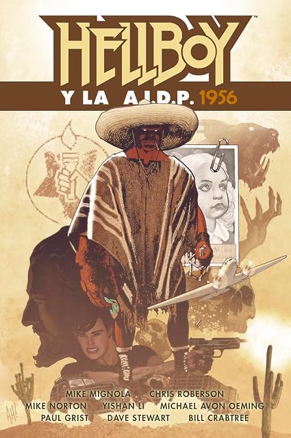 Portada de Hellboy 24. Hellboy y la AIDP 1956