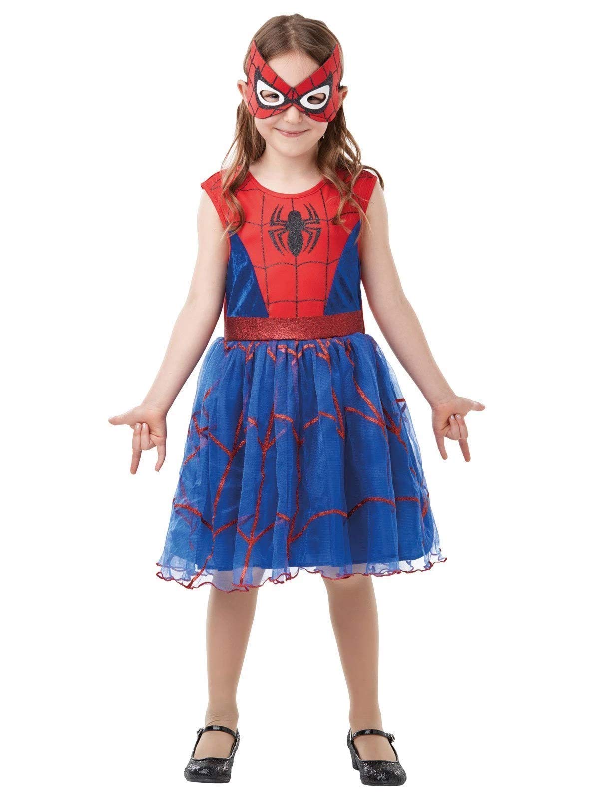 Disfraz De Spider Para Niños – Mono Y Máscara De Lujo, Ideal Para Halloween, Carnaval Y Juego De Roles