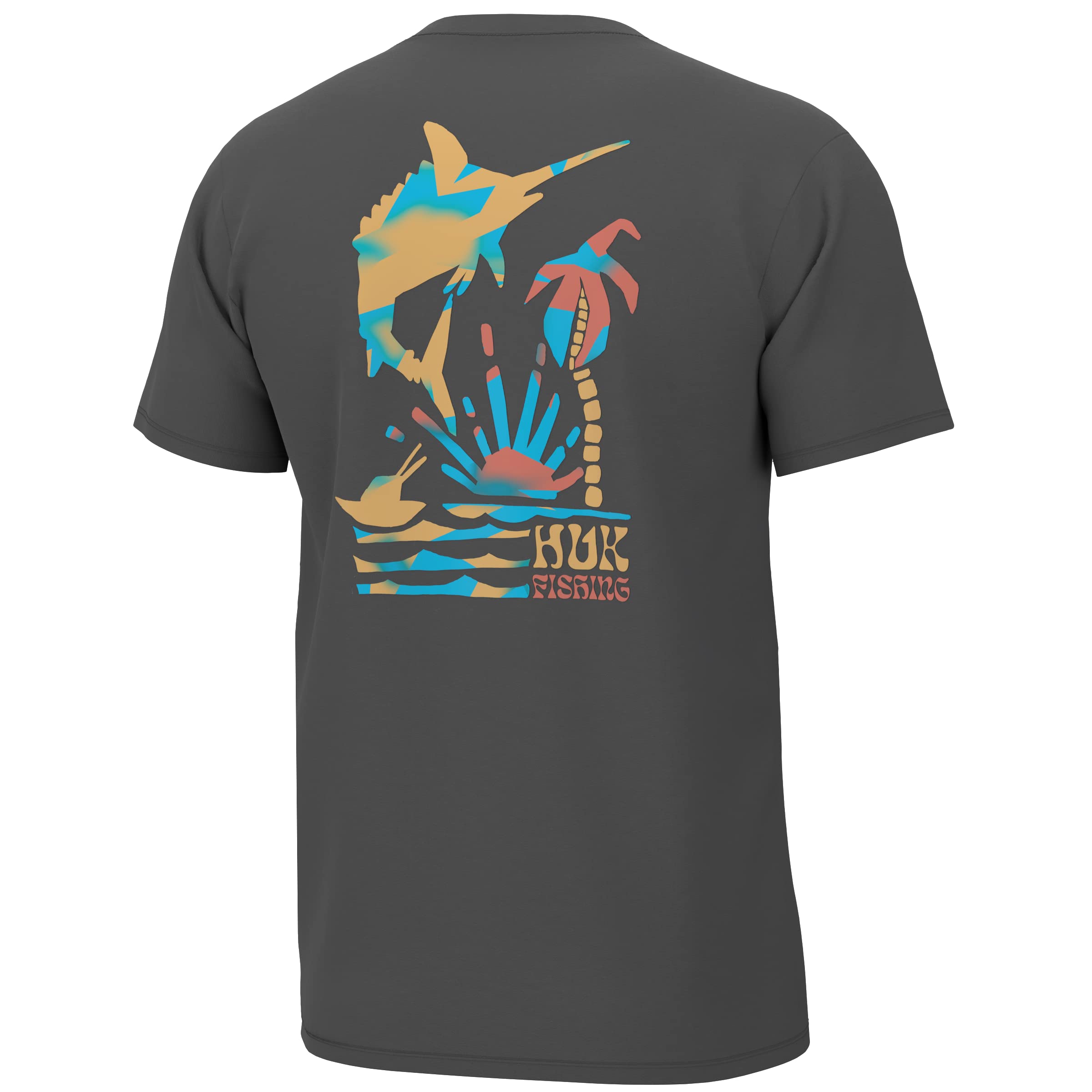HUK Mens Performance Fishing Logo Tee, Short Sleeve T-Shirt for Men — view 61
