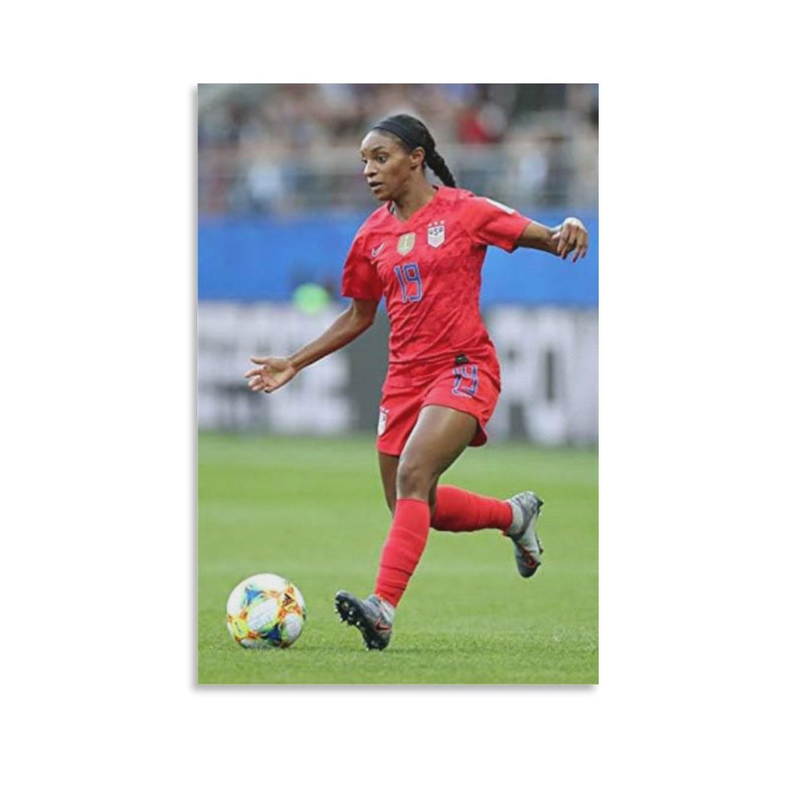 ASUIU Crystal Dunn Canvas Poster Poster Print Art Wall Painting Canvas Posters Modern Bedroom Decor 20x30inch(50x75cm)