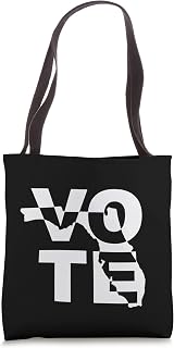 Vote Florida Home State Voting Rights Support Activism Polls Tote Bag