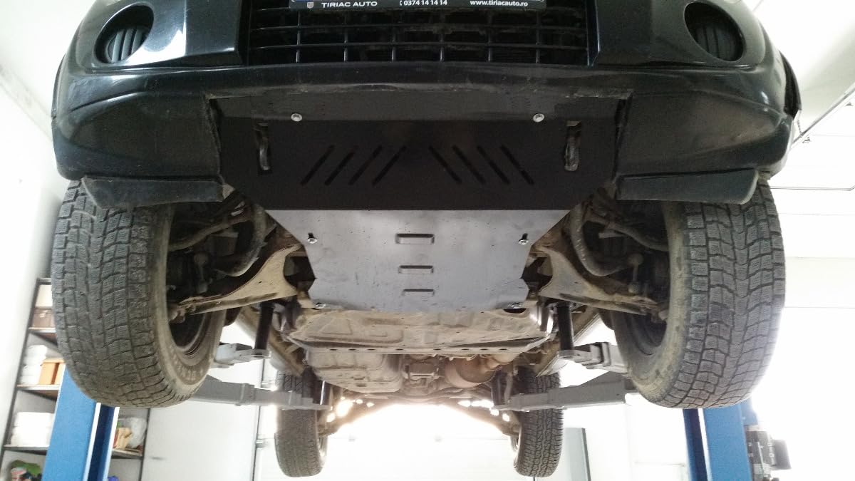 Protección metálica bajo motor compatible con Mitsubishi Pajero 4 (V80, V90) - (2007-2021)
