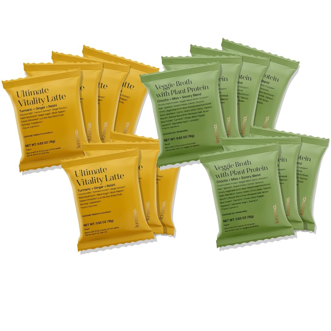 Kroma Ultimate Turmeric Golden Milk Latte, Superfood