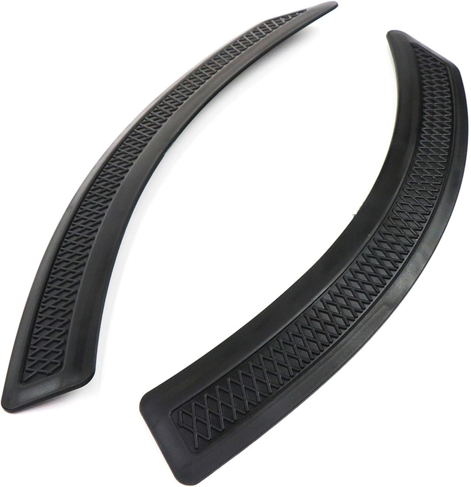 SAZ DEKOR 2x Car Wheel Tires Eyebrow Strip Automotive Fender Flare Trim Strip