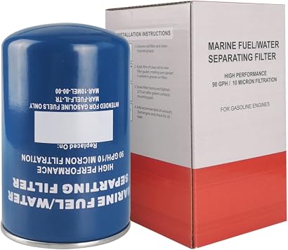 18-7866 فلتر فصل مياه الوقود 9-37807 استبدال Ya-maha 115 HP Outboard Engines Rep MAR-10MEL-00-00 MAR-24563-00-00 MAR-FUELF-IL-TR