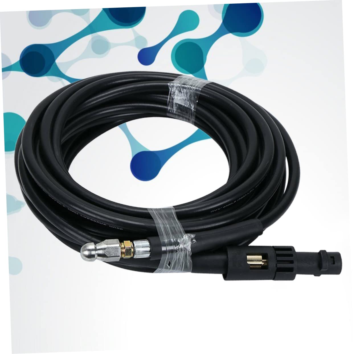 UPKOCH 15m Tapón De Limpieza De Manguera Para Desagüe De Alcantarillado Manguera De Desagüe De Agua Para Limpieza De Coches