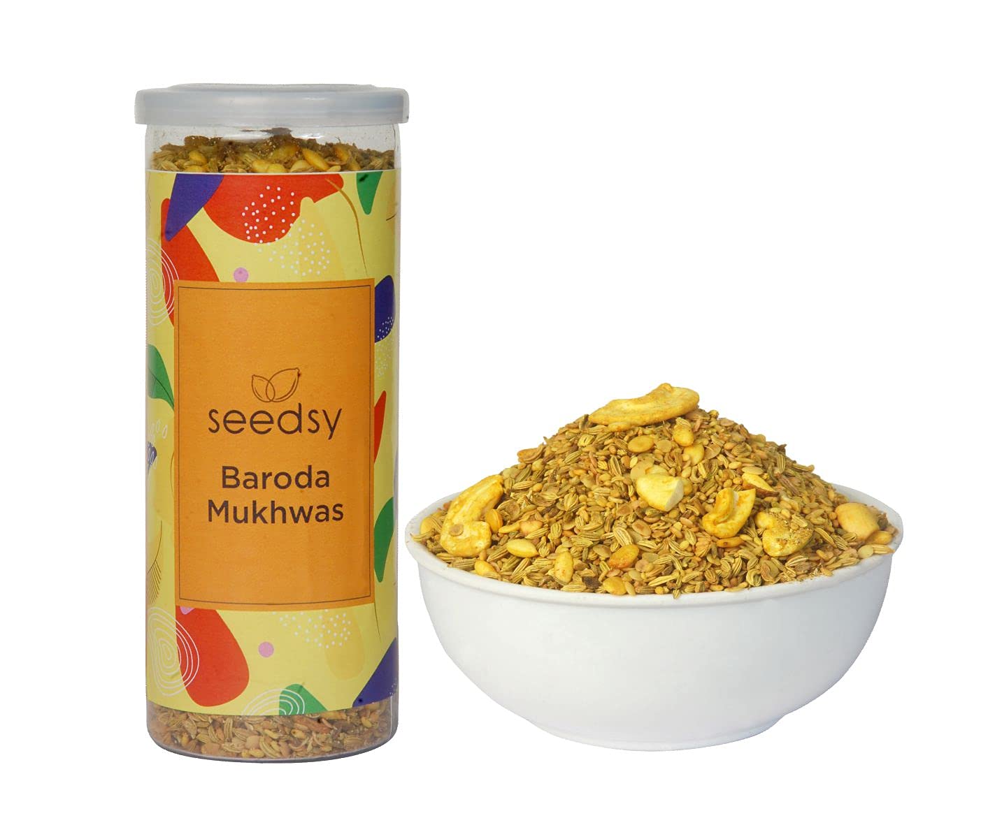 Buy Seedsy Baroda Mukhwas 120gms. Dry Fruit Mukhwas Roasted coriander