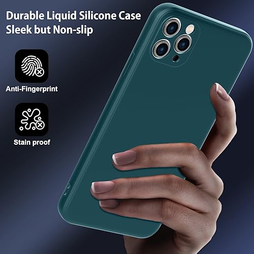 Miniatura 4 de Funda para Samsung Galaxy S22, funda delgada de silicona líquida, a prueba de golpes, funda delgada para teléfono Galaxy S22 5G, funda protectora de