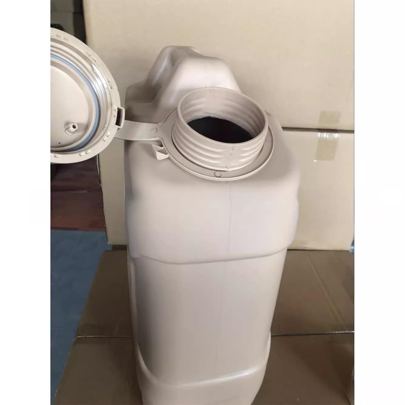Cubo de agua de 5 galones con pared reforzada para emergencias al aire libre, preparación resistente, para camping, a prueba de fugas