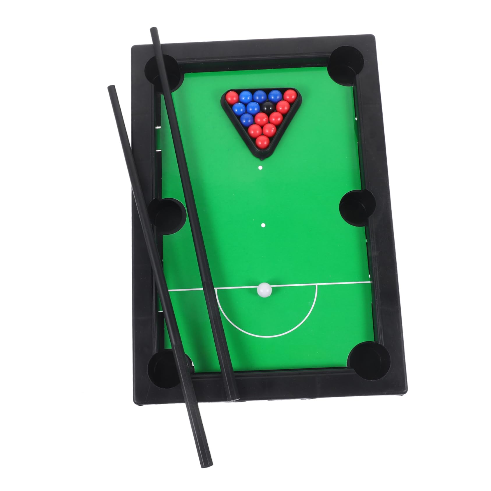 Balacoo Interactive Desktop Mini Pool Table Billiard Toy Set Small Pool Table for Boys and Girls Educational Game