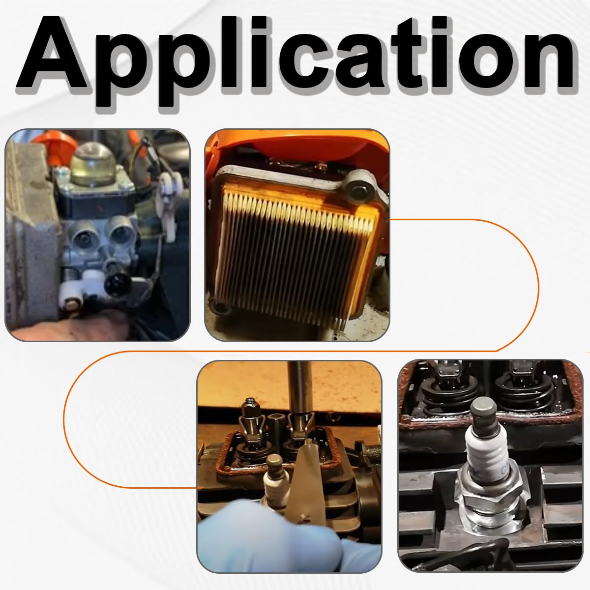 ZAMDOE 4180-120-0615 FS91R Carburador para Stihl FS89 FS89R FS91 FS111 FS111R FS111RX HT102 HT103 FC91 FC96 KM91 KM91R KM111 KM111R FC111 Desbrozadora Recortadora de Hilo con Kit de Filtro de Aire