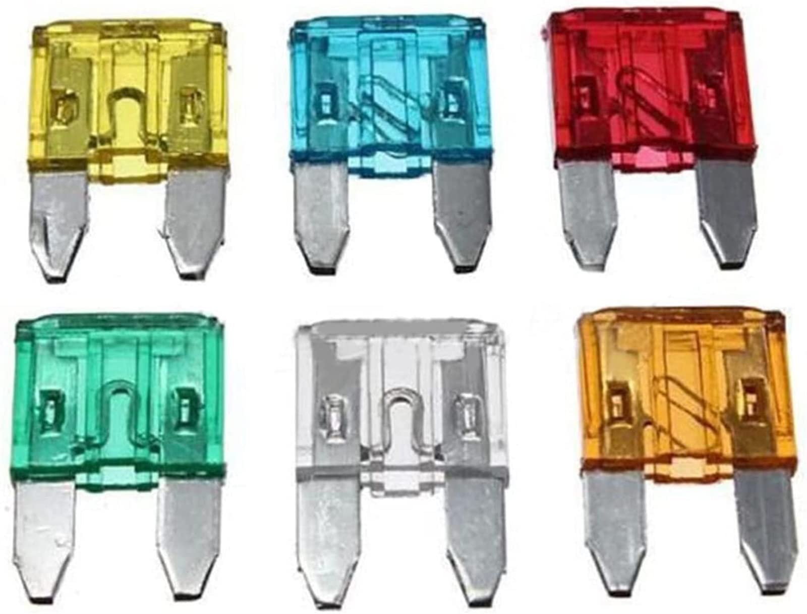 60 pièces 5/10/15/20/25/30A assortiment Auto voiture camion Standard Mini lame fusibles Kit voiture accessoires fournitures produits