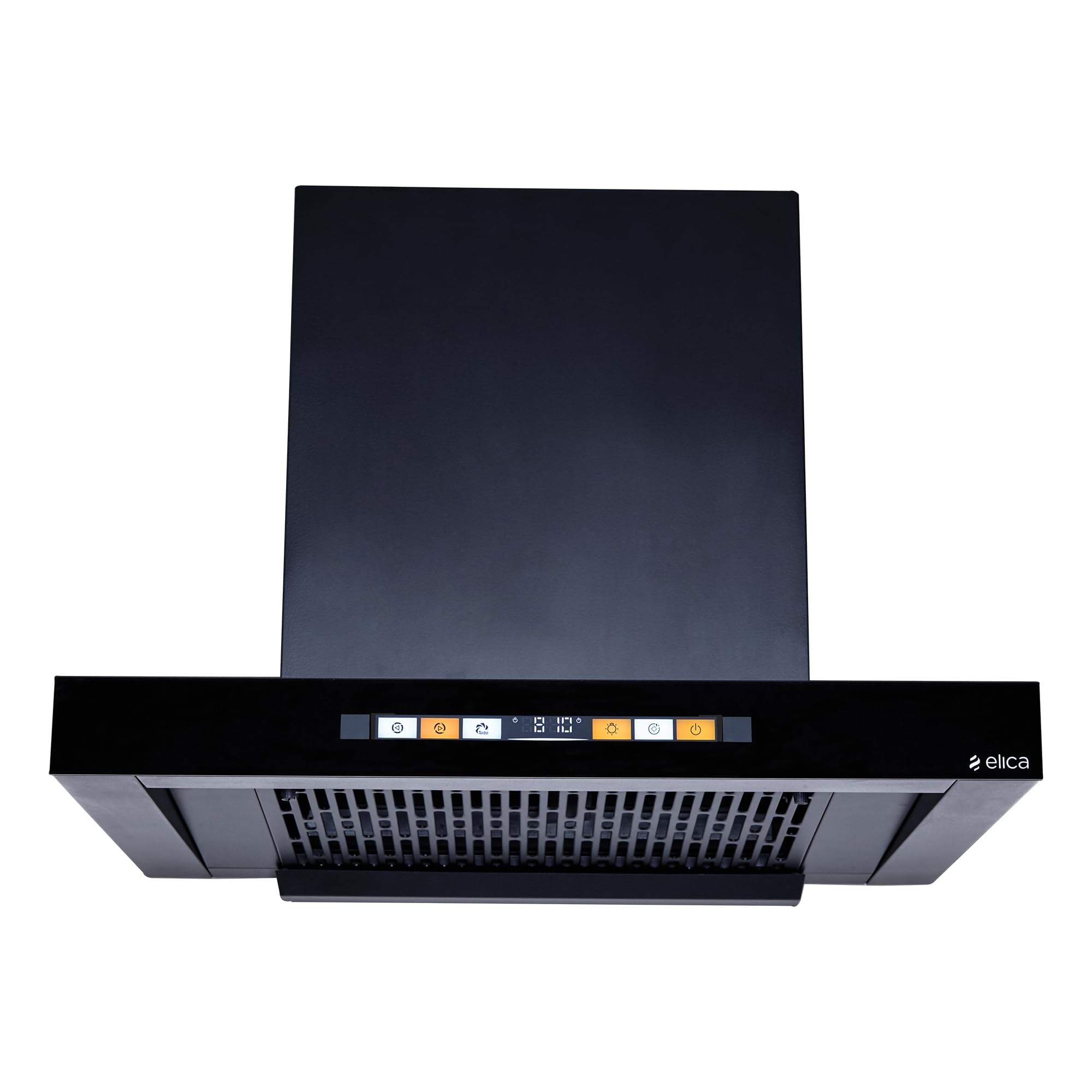 Elica 60cm 1600 m3/hr Filterless Autoclean T-Shape Kitchen Chimney | 15 Yrs Motor & 5 Yrs Comprehensive Warranty| Black | Orange Touch Control Panel + Motion Sensor | T 60 HS ORG FL HAC LTW MS NERO-image-27