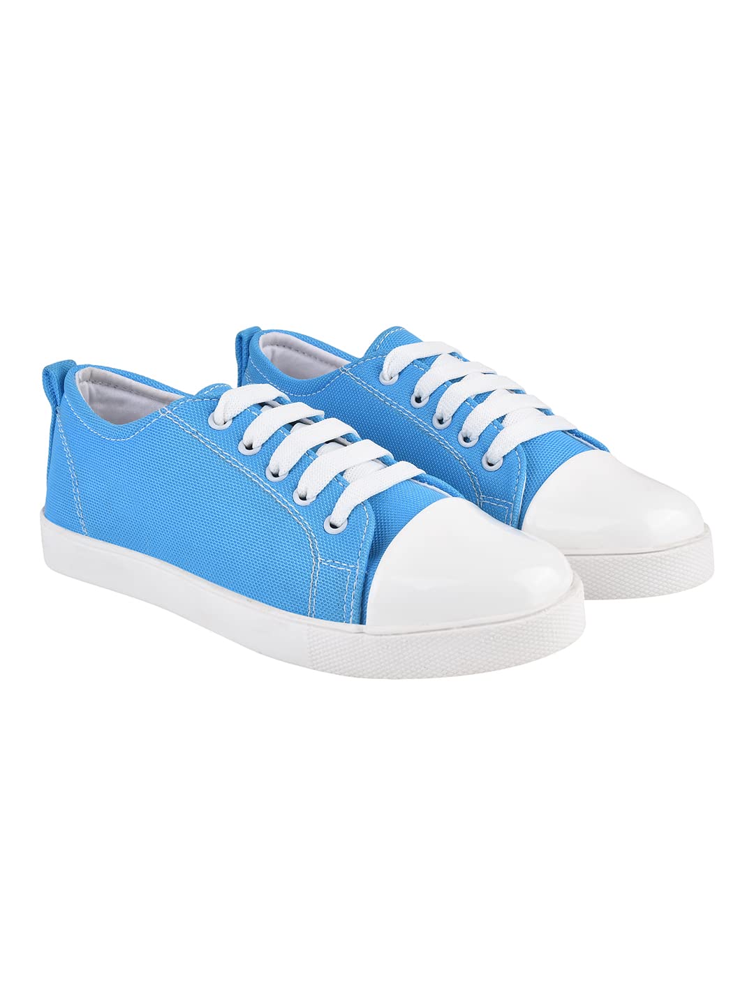 Shoetopia Smart Casual Lace-up Blue Sneakers for Women & Girls (B0C5RCSDMZ) Amazon Price History, Amazon Price Tracker