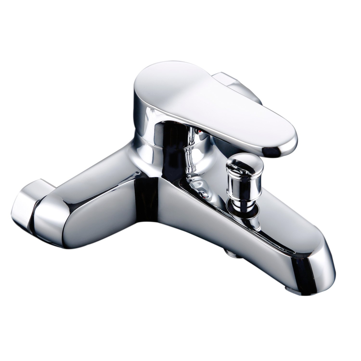 Robinet de douche et bain à double sortie eau pour connexion rapide de flexible universel G1/2
