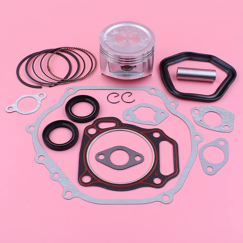 Juego de juntas completas de sello de aceite Circlip de anillo de pasador de pistón de 88mm for pieza de repuesto de motor de Gas GX390 13HP GX 390 188F