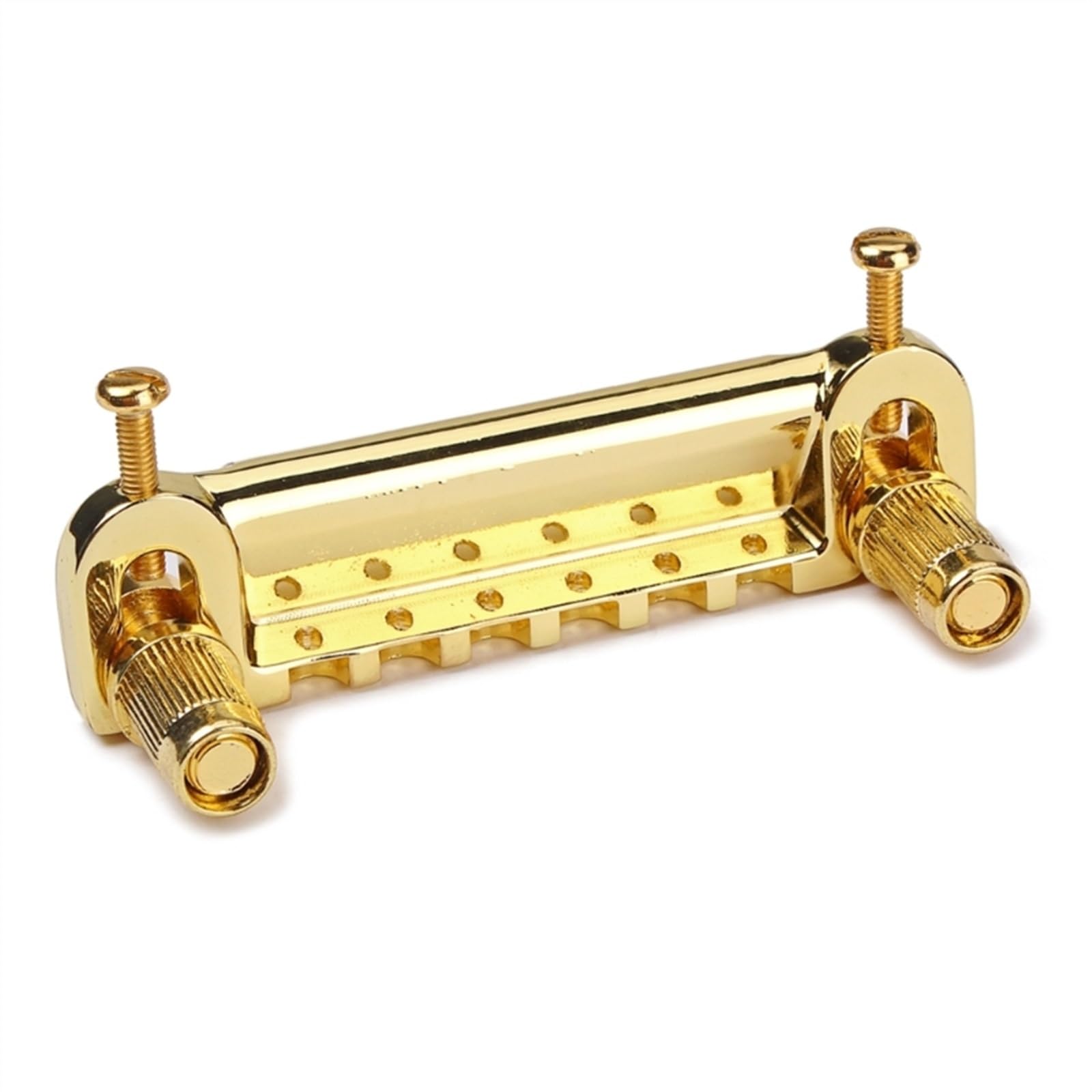 mostek gitarowy Gitara Elektryczna Z Mostkiem Siodłowym Combo Z Regulowanym Mostkiem (Color : Gold)