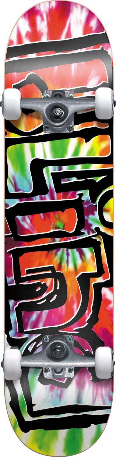 Blind Heady Tie Dye Complete Skateboard, Multi, Full 7.7
