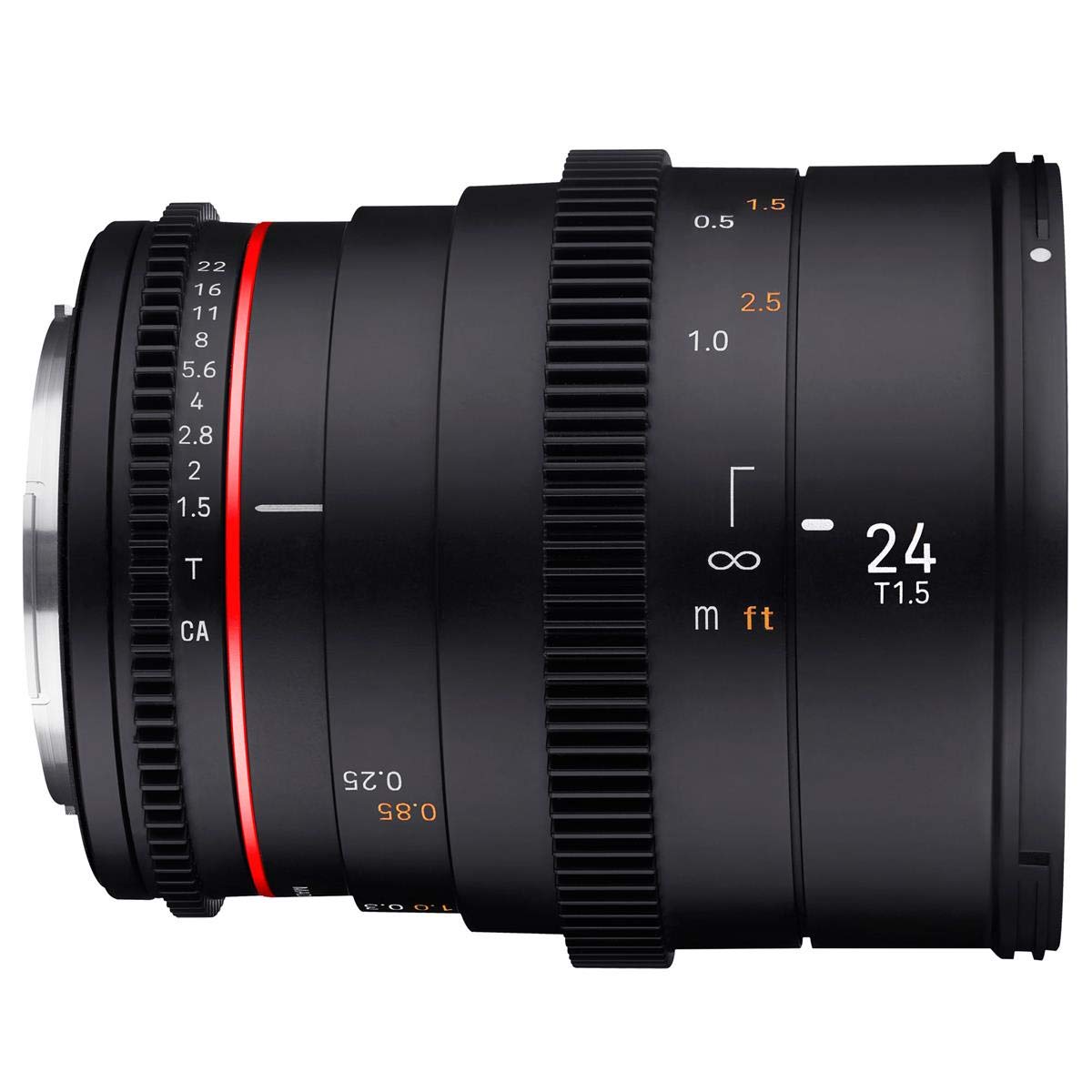 Amazon.co.jp: Rokinon 24mm T1.5 Cine DSX 高速広角シネレンズ MFT用
