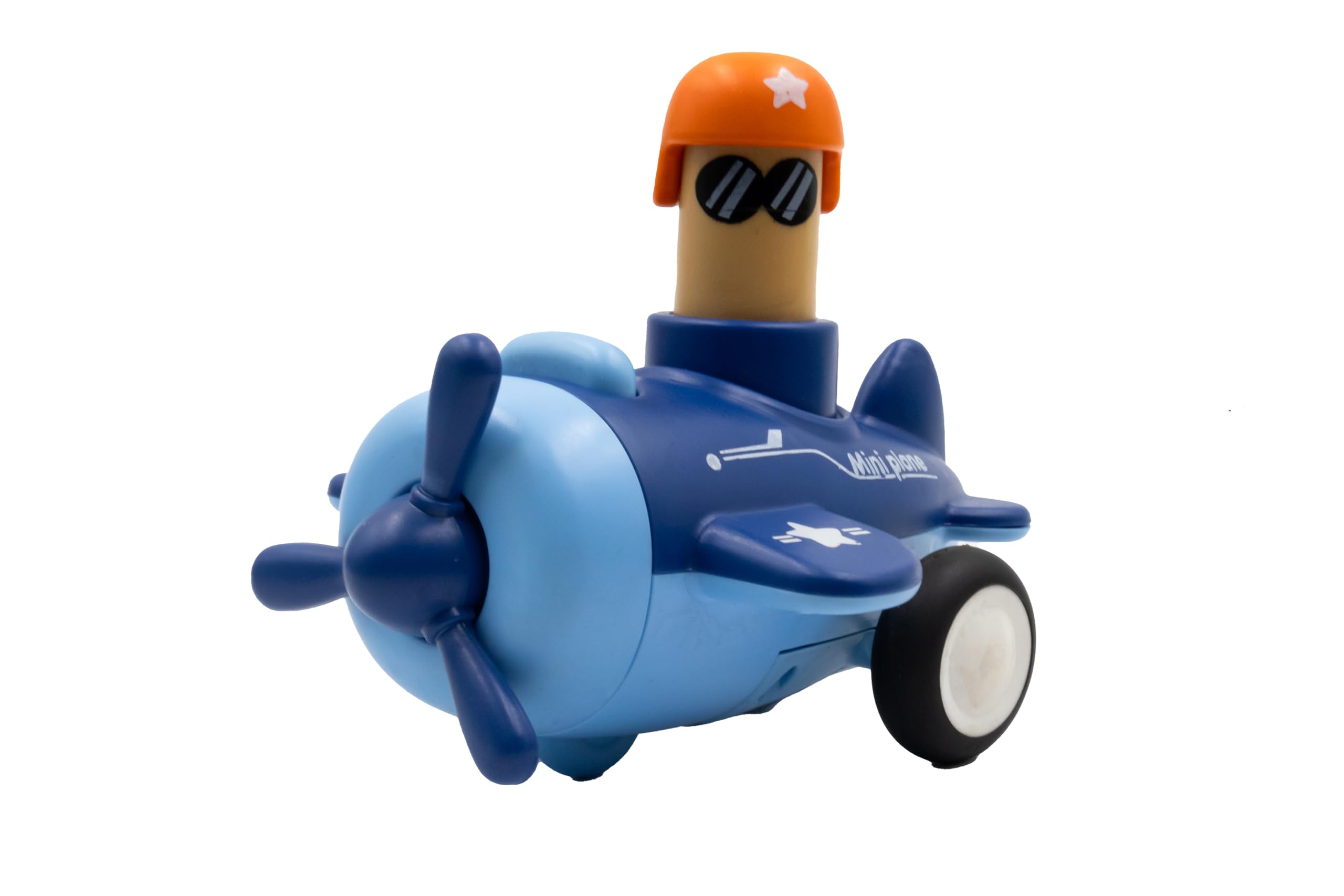toybharat pressing go plane |multicolour | push n go toys | birthday gift