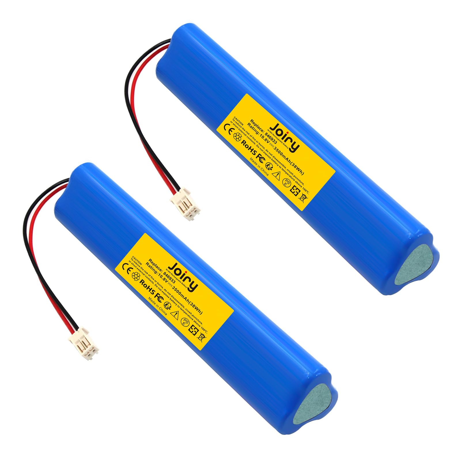 2X Joiry NI-MH 10,8 V 3500 mAh Batterie de Rechange pour Velux Roller Shutter 846933 946930 946933 avec câble et Prise Batterie de Rechange pour volet Roulant Velux, Volets roulants solaires, SSL