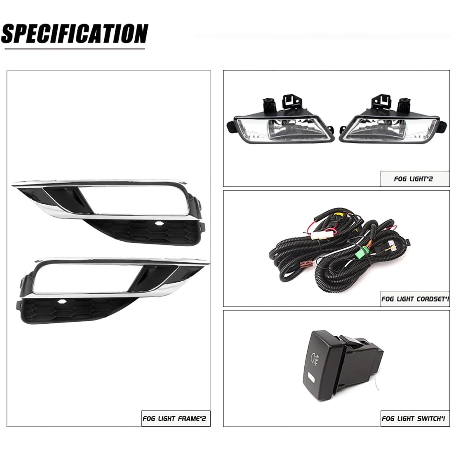 Auto-Nebel-Licht Für 2015 2016 Honda CRV CRV Nebelscheinwerfer Autolampen Mit Wiring Kit Und Schaltern