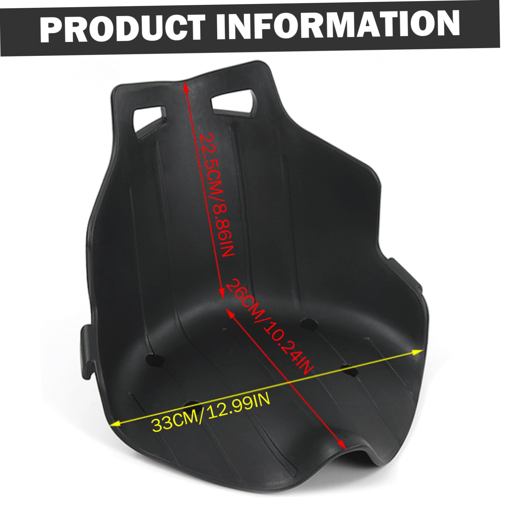 Siège d'hoverboard en Plastique pour Scooter Auto-équilibré, Accessoire pour Hoverboards Go-Cart pour Enfants et Adultes