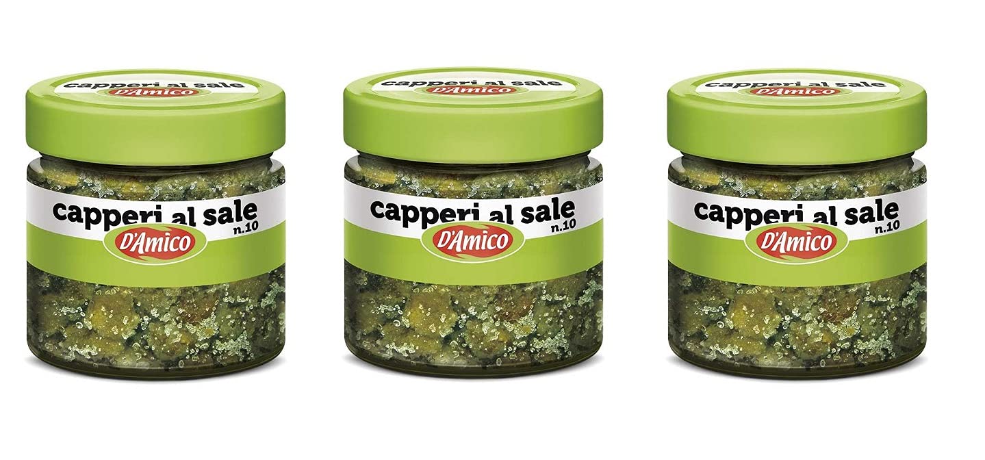 D'Amico Capperi al Sale Alcaparras de sal 70g