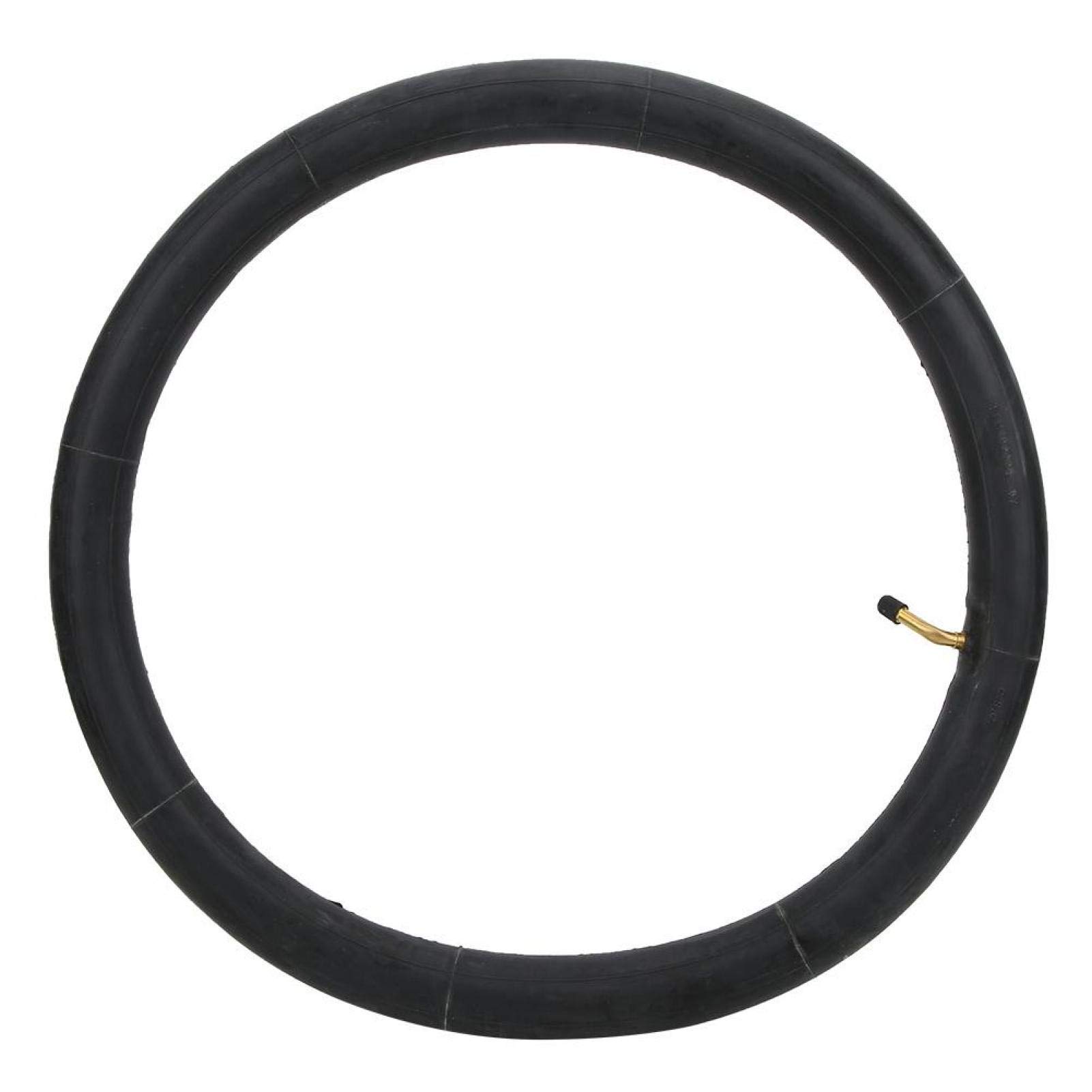 SPYMINNPOO Fahrradschläuche, 14 X 2,125, 14 X 2,50, 16 X 2,125, 16 X 2,50, 16 X 3,0, 18 X 2,125, 18 X 2,50 Elektrofahrrad-Butylkautschuk-Schlauch mit Gebogenem Metallventil(18X2.125 Curved Mouth)