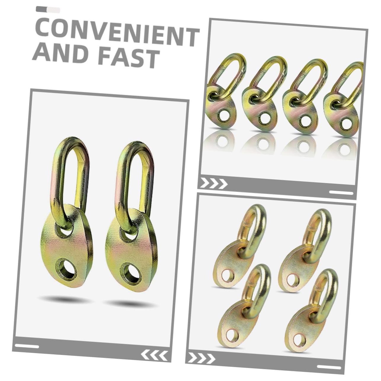 4pcs Engine Lifting Plate Set Engine Leveler Automatic Lift Bracket Heavy Duty Hoist Kit for Safe and Efficient Support and Lifting Tasks