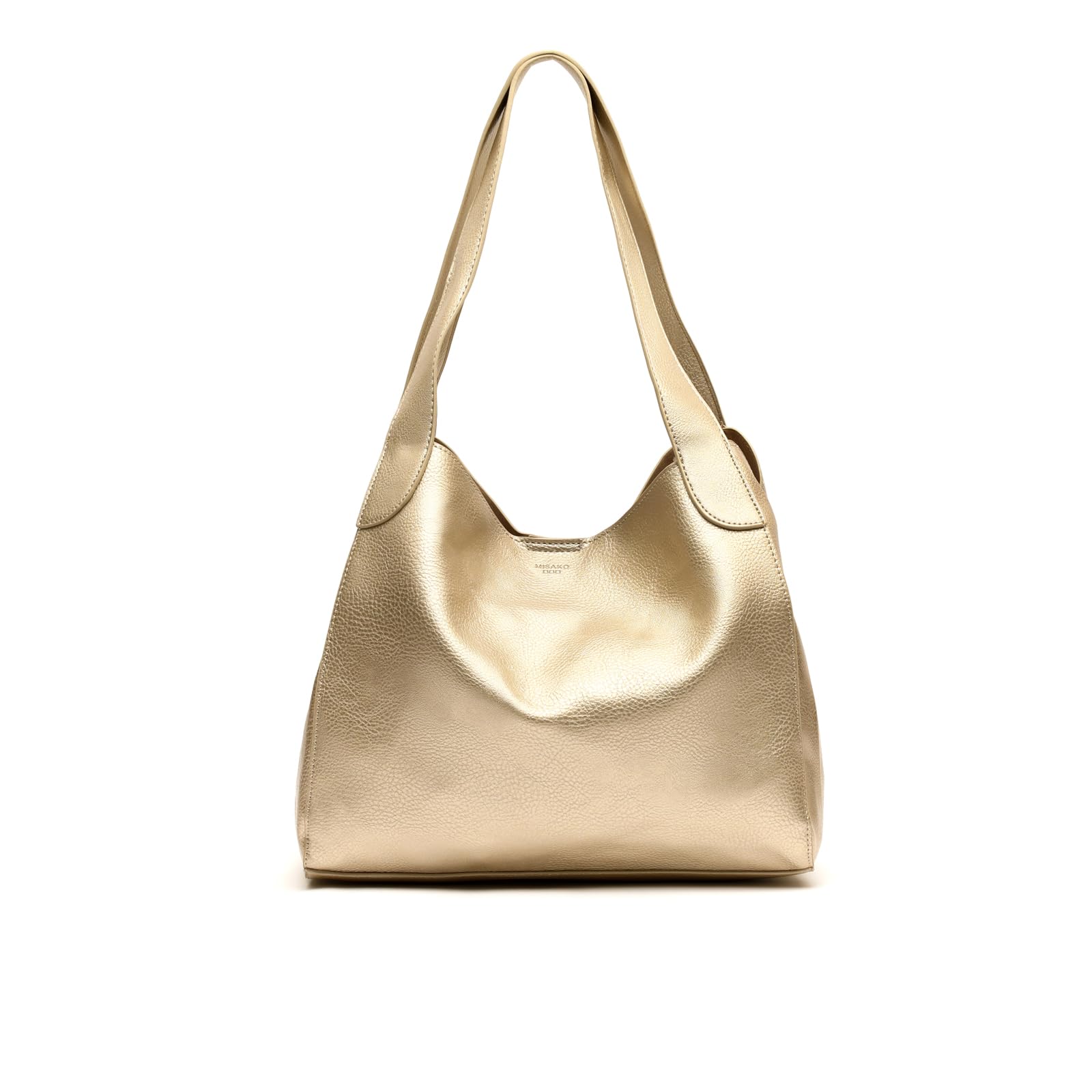 MISAKO Palatino bolso de hombro Mujer - Palatino Dorado 28 X 33 X 18 cm | Comodidad y ajuste