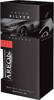 Car/Van/Home/Office Perfume Areon Silver 50 ml