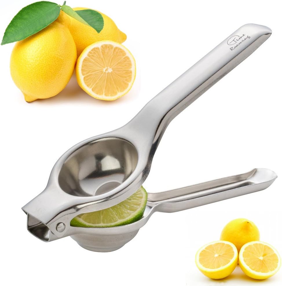 Time Roaming Stainless Steel Professional Manual Citrus Juicer, Lemon Orange Lime Squeezer Citrus Press