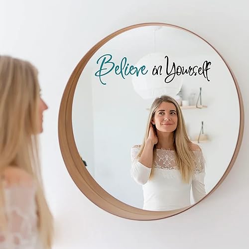 Miniatura 6 de Calcomanías de vinilo para pared, con frases motivacionales, para mujeres, adultos, dormitorio, sala de estar, oficina, baño