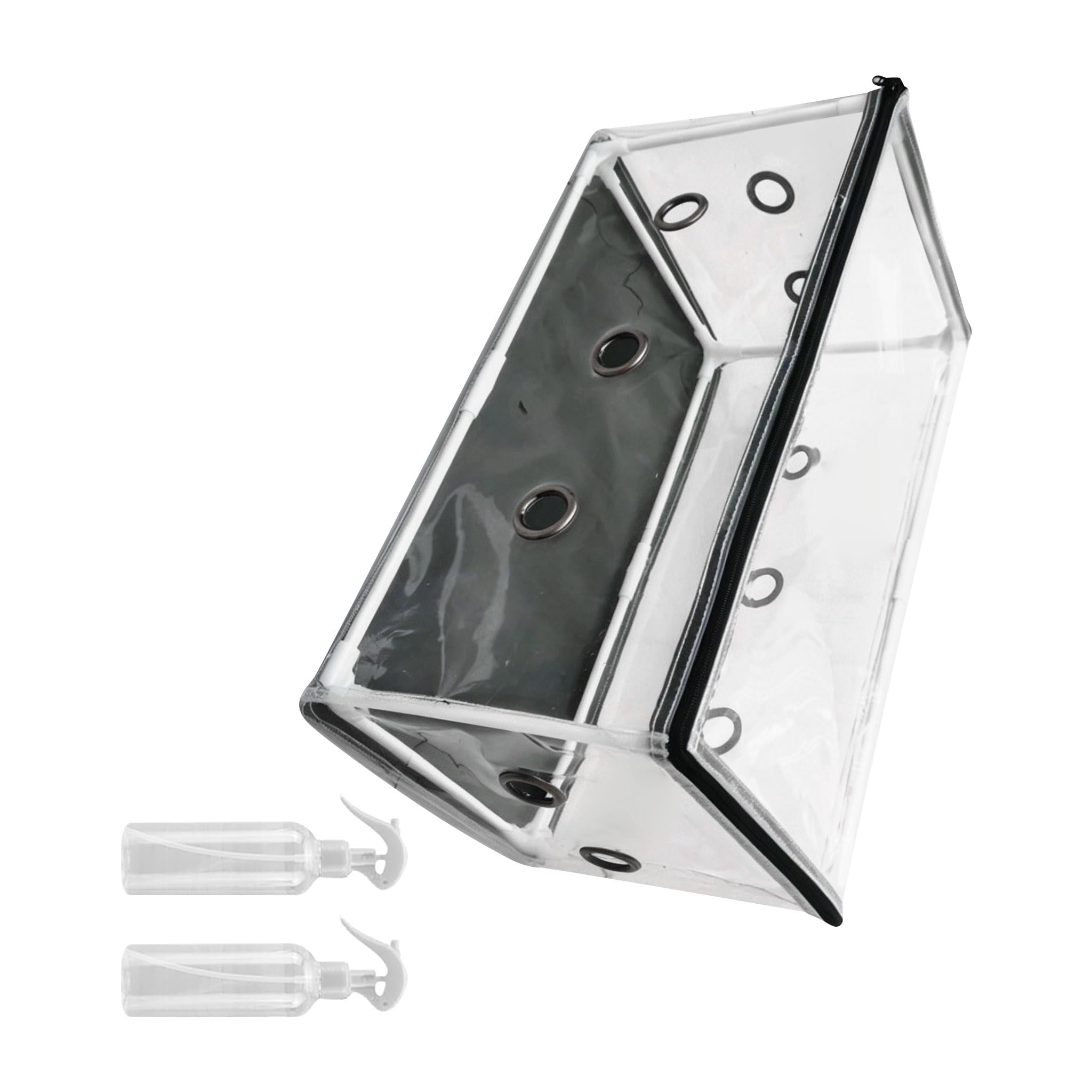 Full Mushroom Development Solution with Viewable Cover and Humidity Adjustable Stoppers Mushroom Growing Supplies
