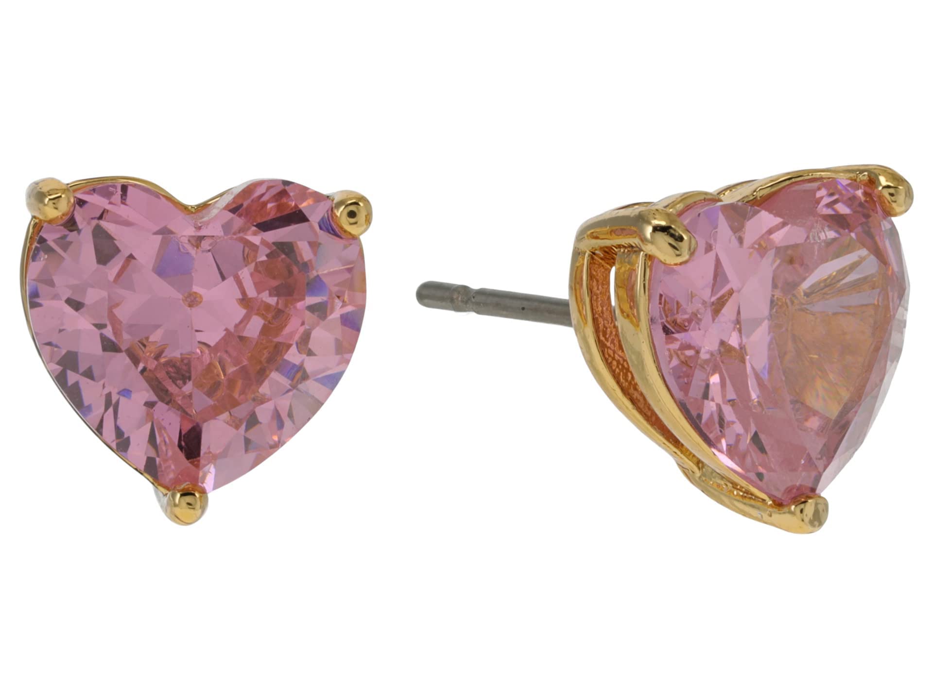 Kate Spade New York Heart Studs, Pink